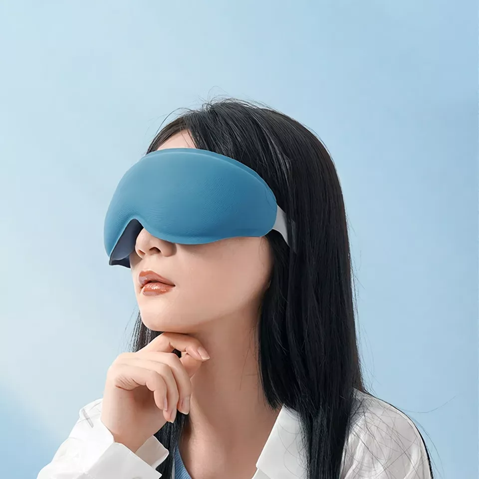 Wireless 3D Eye Massager with Vibration and Heat