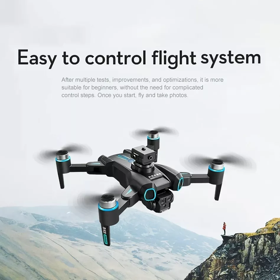 4-6K Dual Camera RC Drone with GPS & 360° Obstacle Avoidance