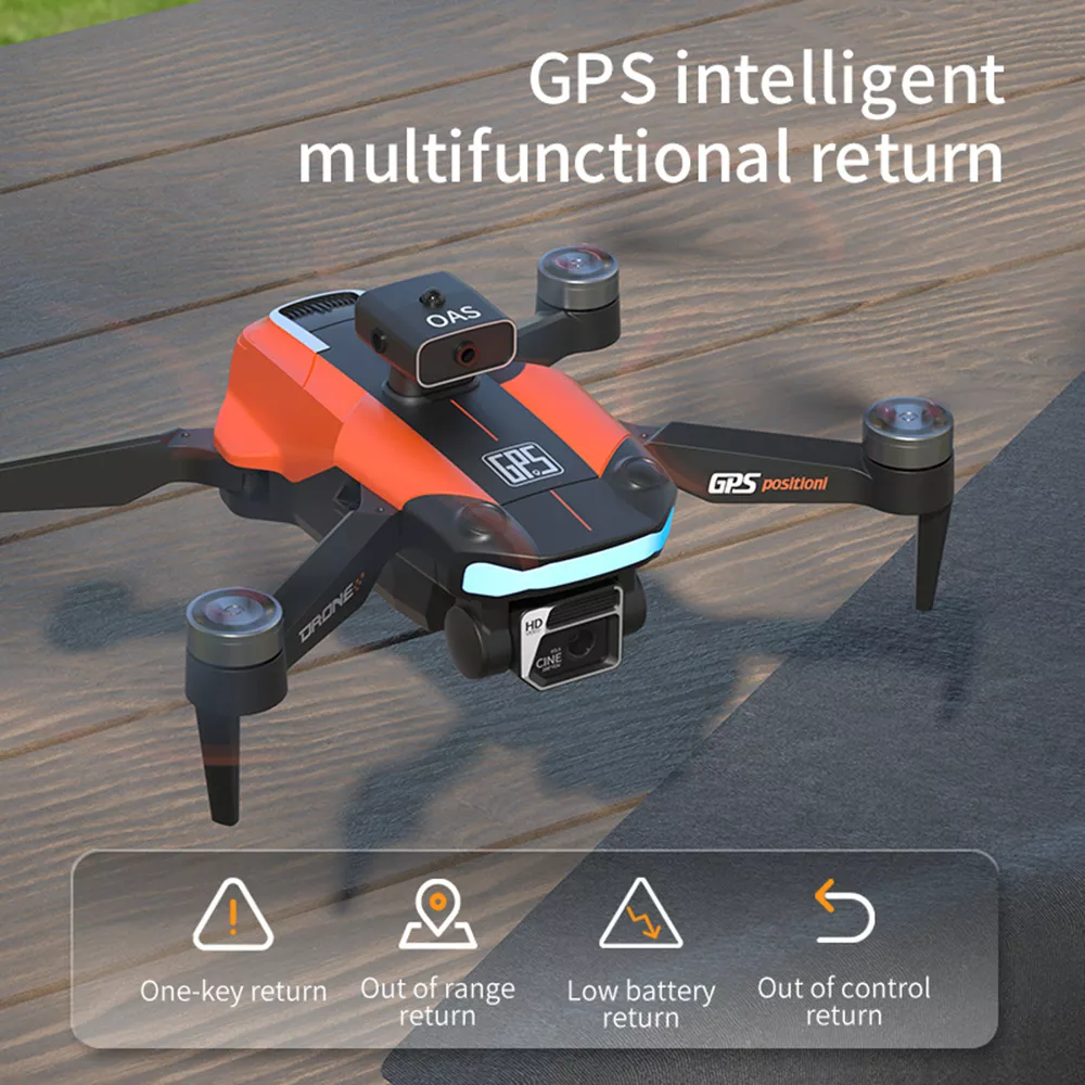 Dual Camera Drone with GPS and Obstacle Avoidance