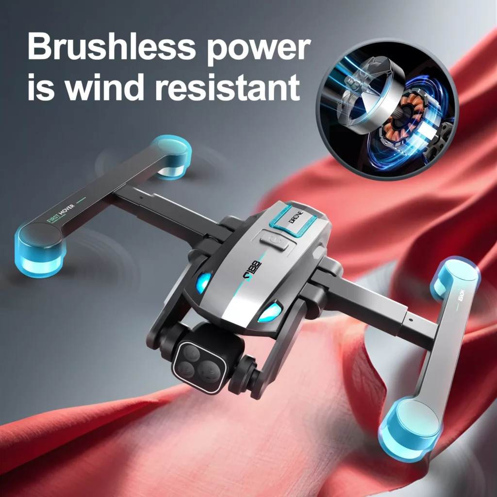 Dual Camera GPS RC Drone with HD Video and Obstacle Avoidance