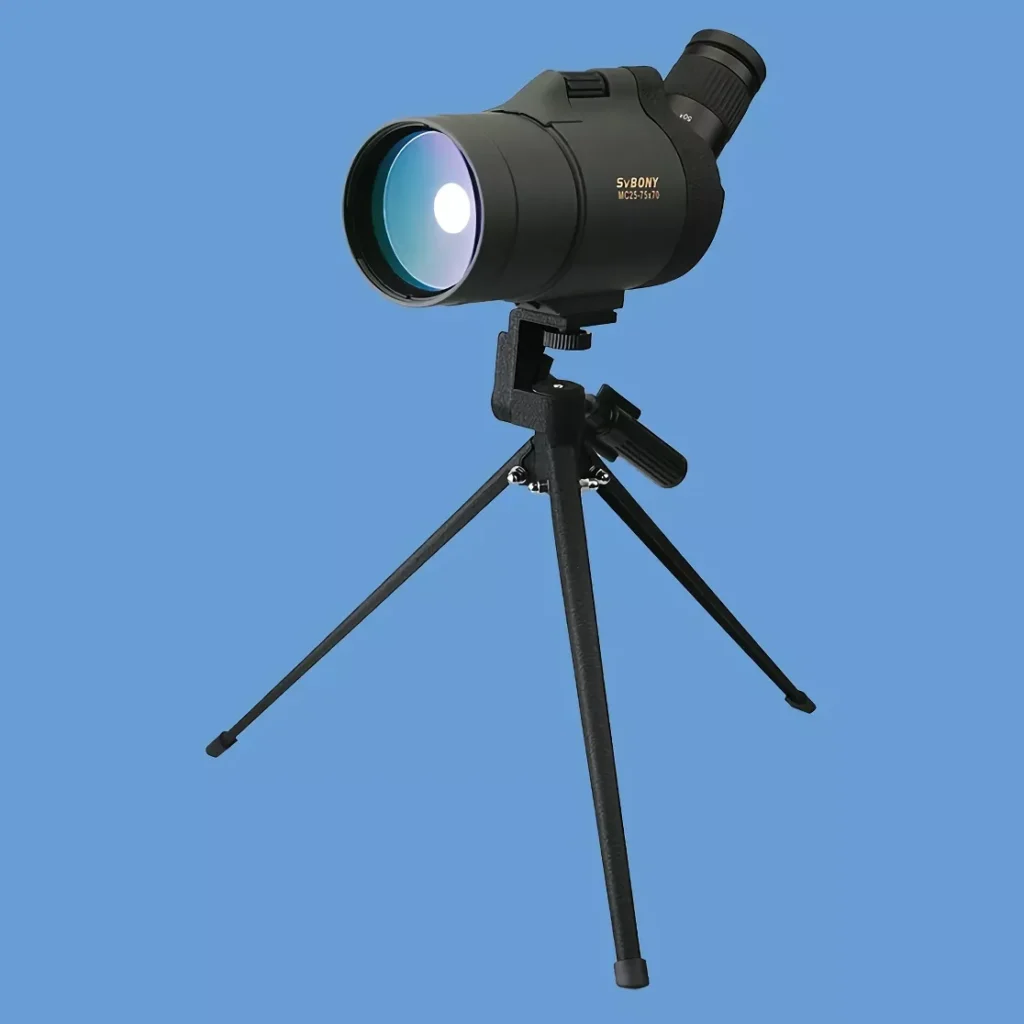 Powerful 25-75×70 Spotting Scope for Birdwatching and Stargazing
