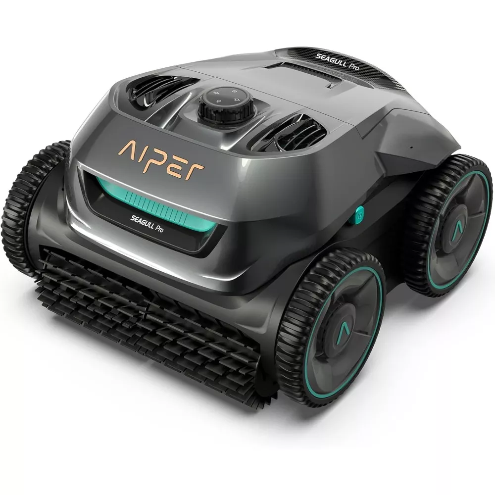 Efficient Quad-Motor Robotic Pool Vacuum Cleaner