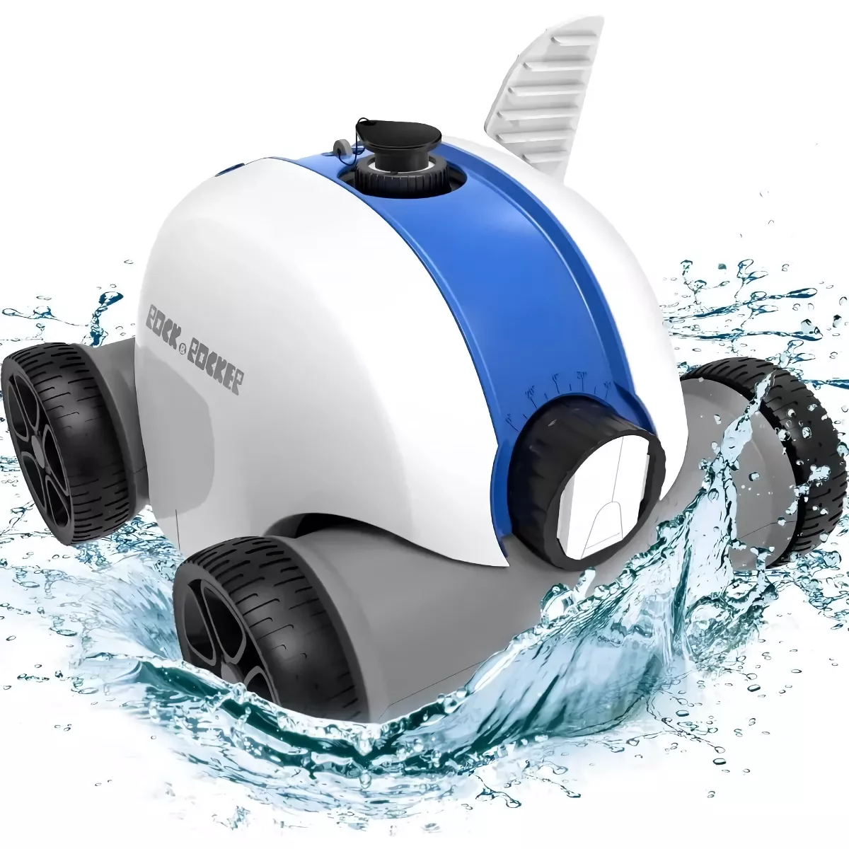 Efficient Cordless Robotic Pool Cleaner with Advanced Filtration and Waterproof Design
