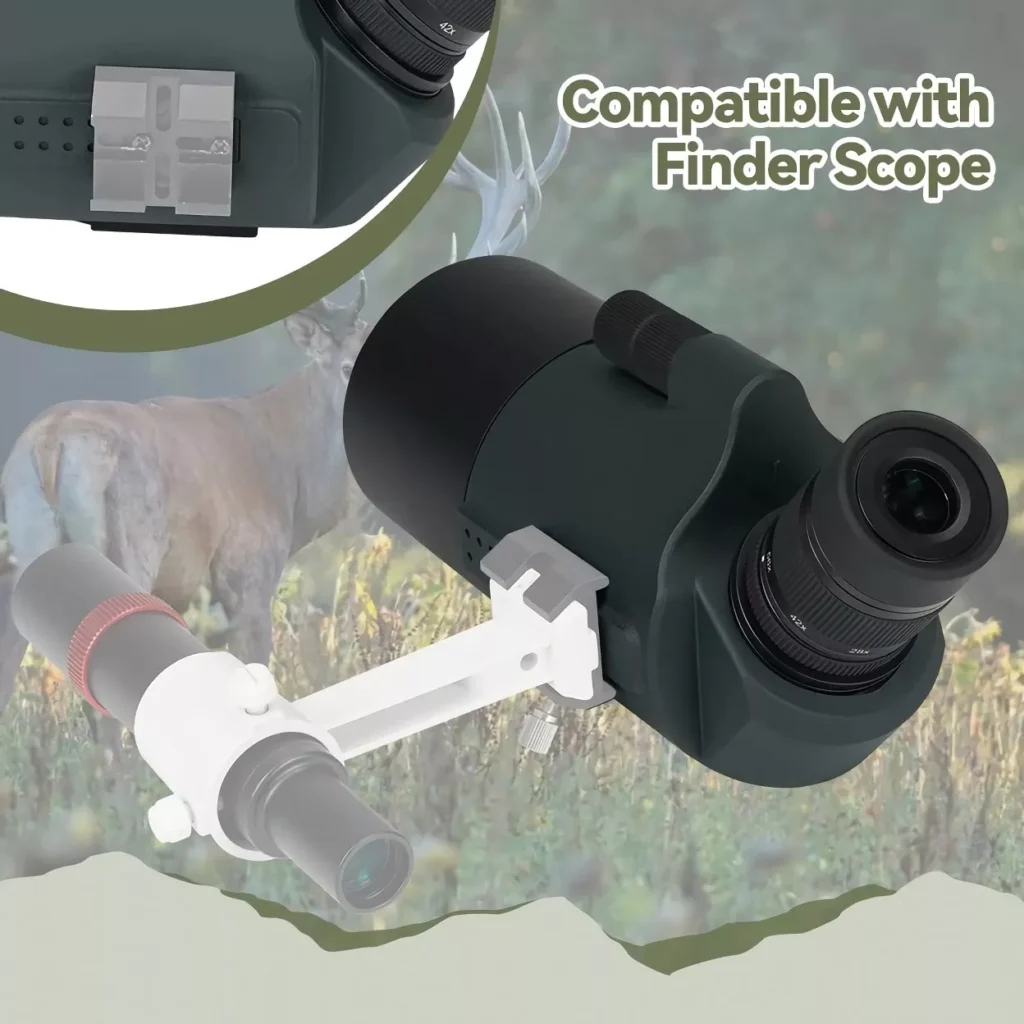 High-Performance Spotting Scope for Astronomy and Target Shooting