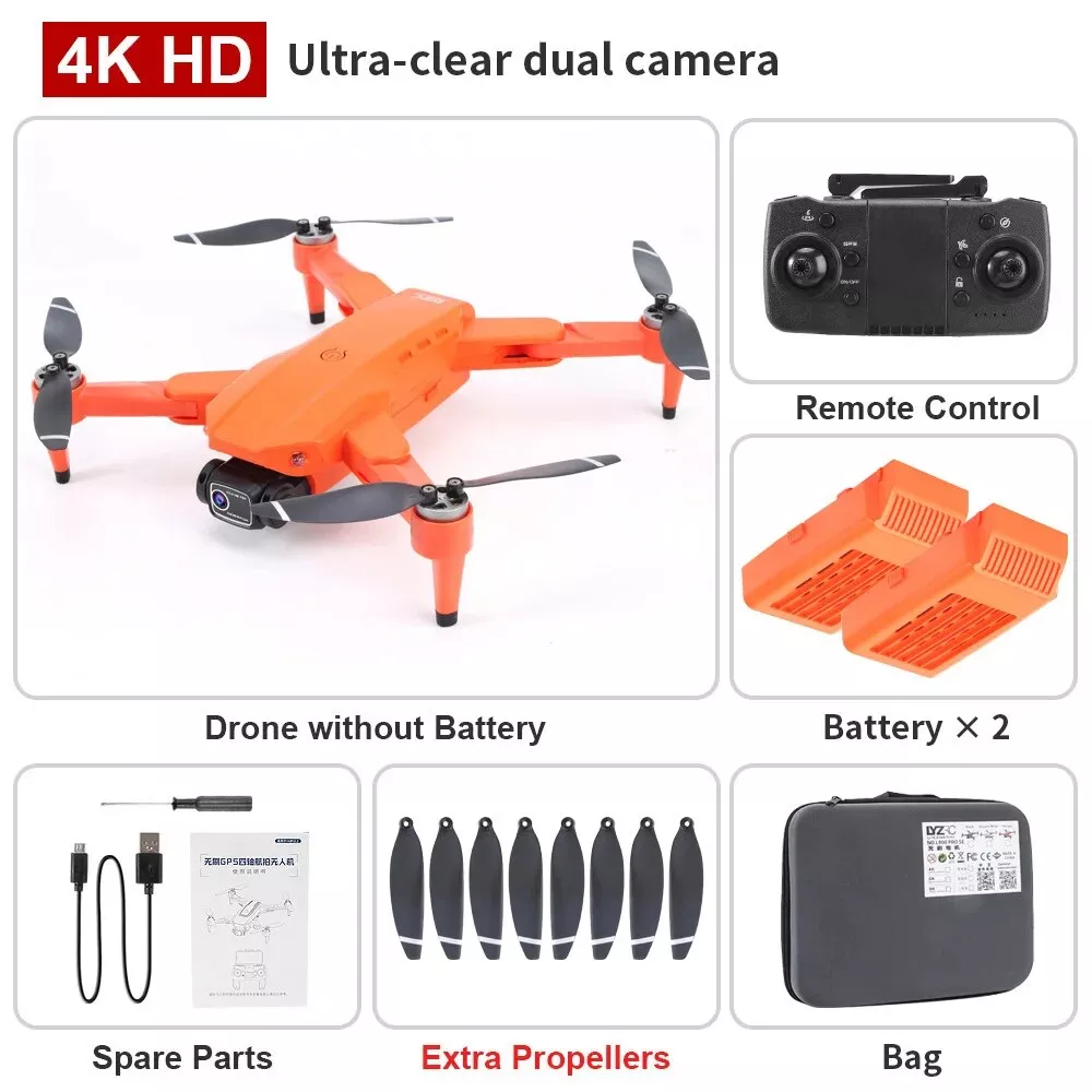 Orange (2 Batteries)