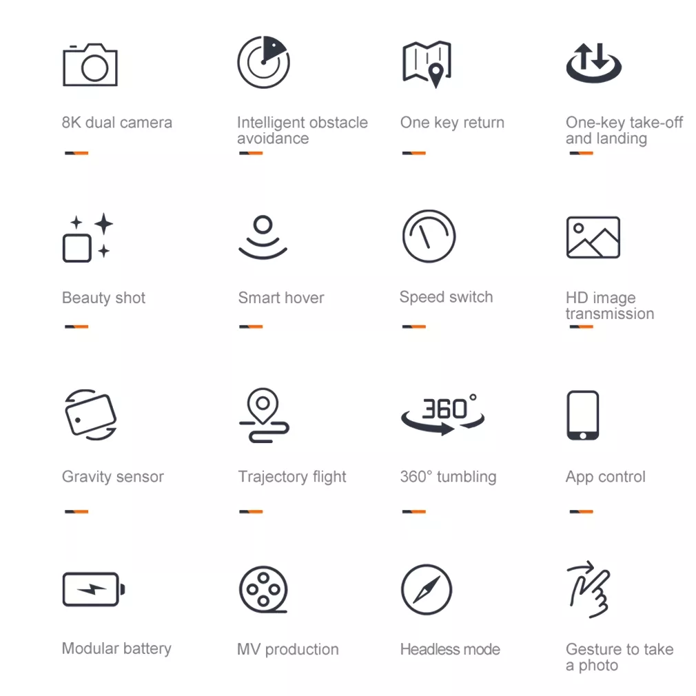 8K Dual-Camera HD Drone