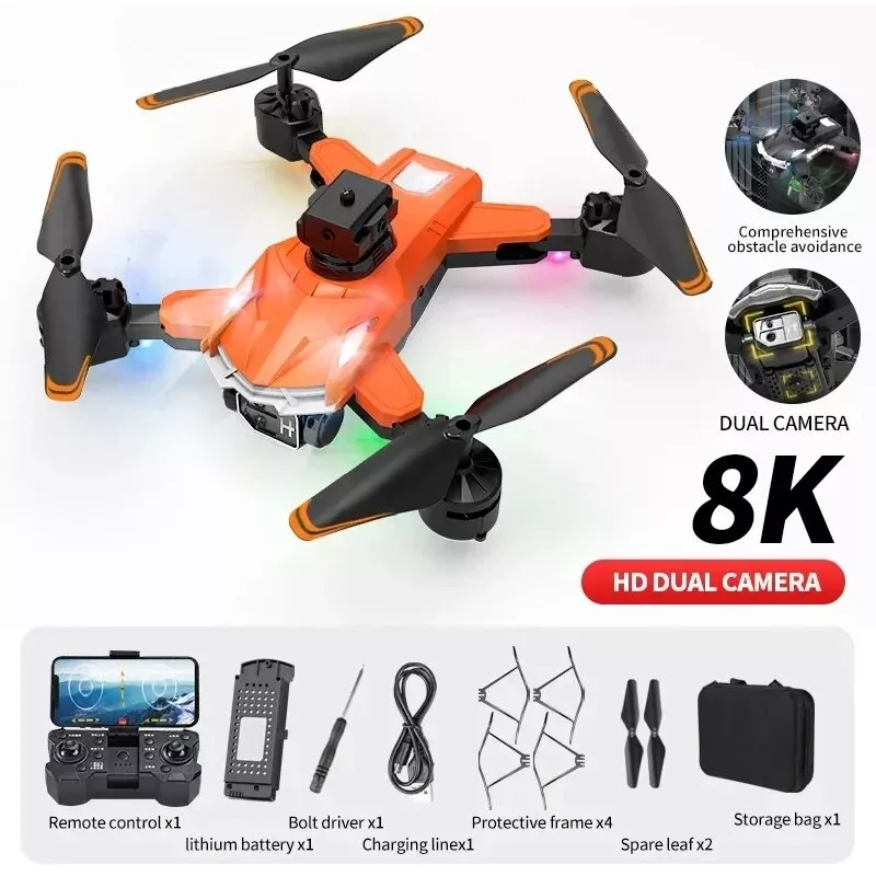 Orange - Dual 8K with 1 Battery