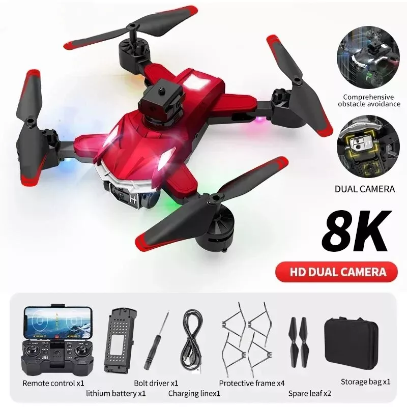 Red - Dual 8K with 1 Battery