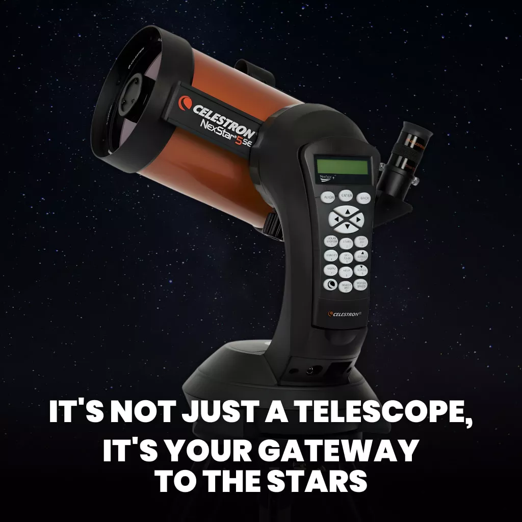 125mm F10 Schmidt-Cassegrain Computerized GoTo Astronomical Telescope with StarBright XLT