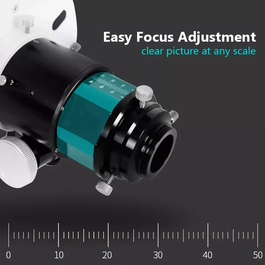 High-Definition 152/1900 Astronomical Telescope with Automatic Star Search