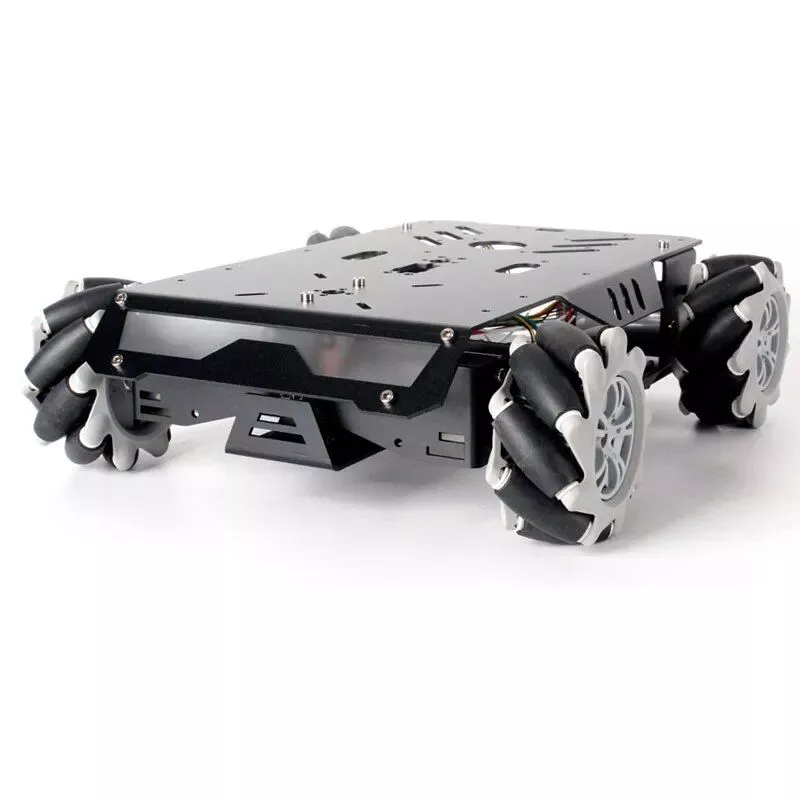 Arduino-Compatible 25Kg Load RC Tank with Mecanum Wheels and Programmable Robotics Kit